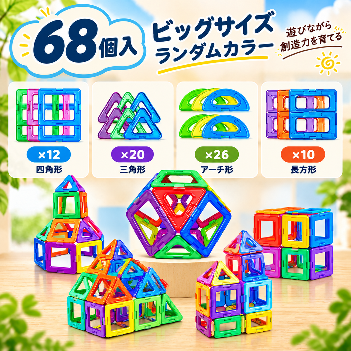MagneToy • 知育ブロック