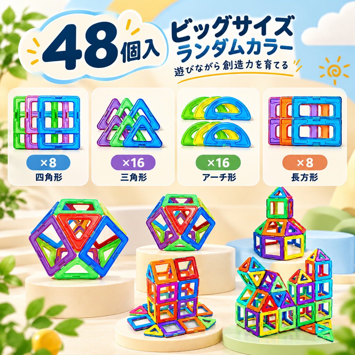 MagneToy • 知育ブロック