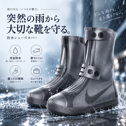 UrbanRain • 防水シューズカバー