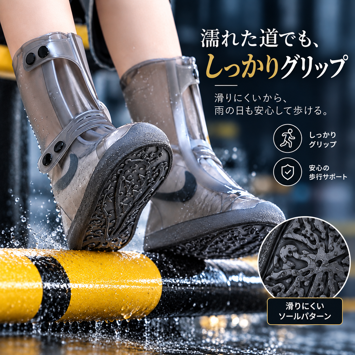 UrbanRain • 防水シューズカバー